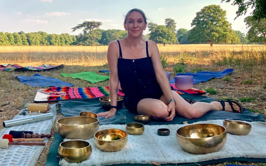 sound healing with Laura