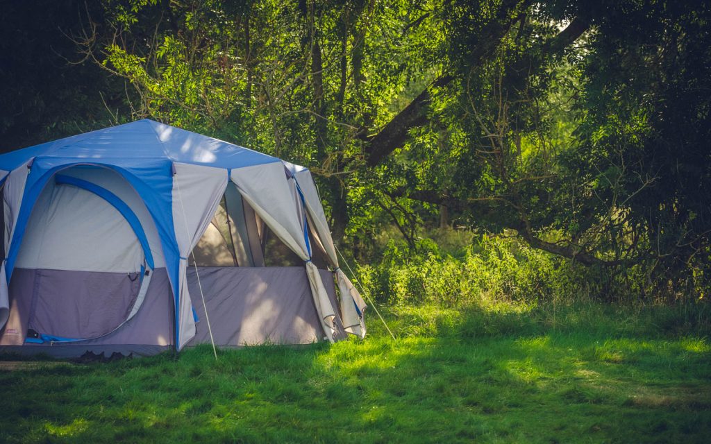 Wild Canvas Camping Tent Countryside