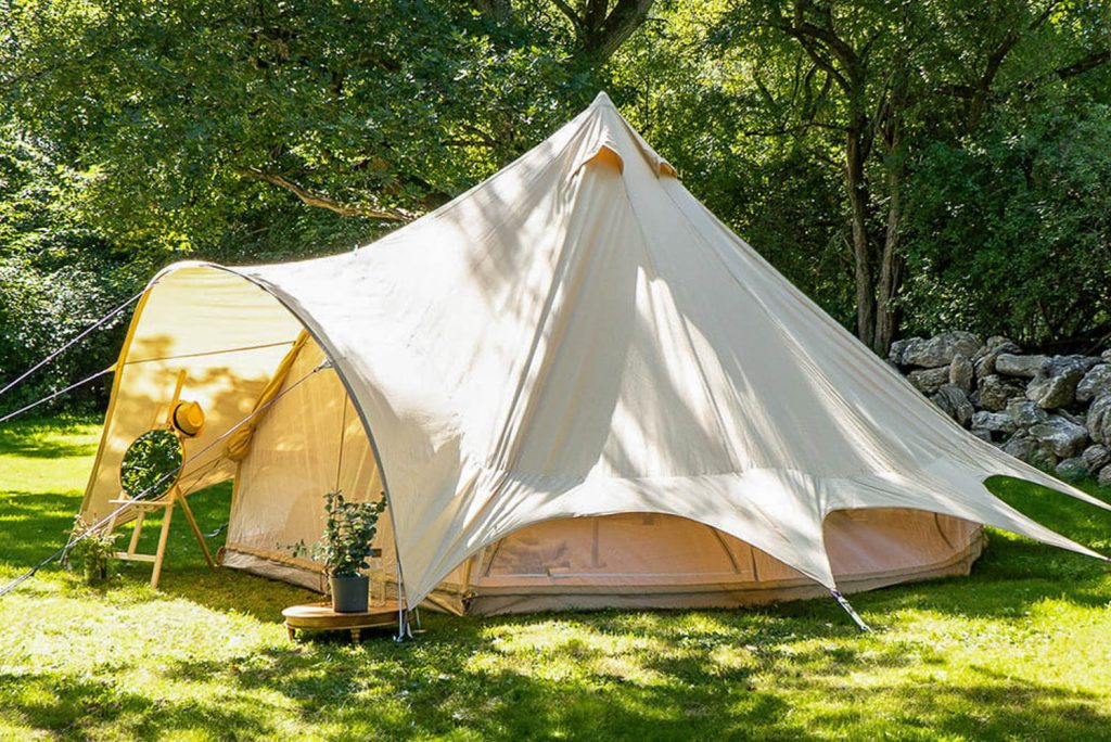Boutique Camping Bell Tents at Wild Canvas