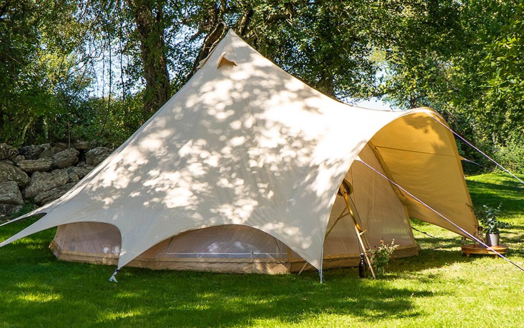 Boutique Camping Bell Tents at Wild Canvas